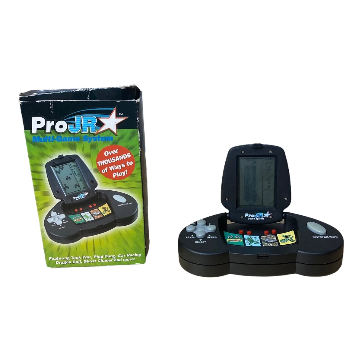 ProJR Game System - Vintage Handheld Electronic Game System - Works Great!!!