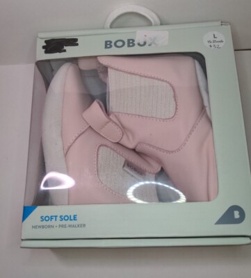 Bobux  Blossom Jodhpur Ankle Boots in PINK  Size L 15-21 MONTHS New Old Stock