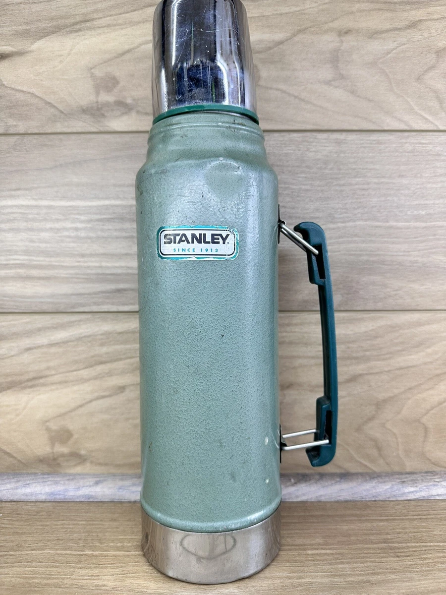 Stanley Thermos Since 1913 Green 1.1 qt with Cup