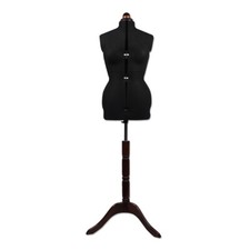 Lady Valet Schneiderbüste Gr. M Schneiderpuppe verstellbar Holzständer ca.42-48