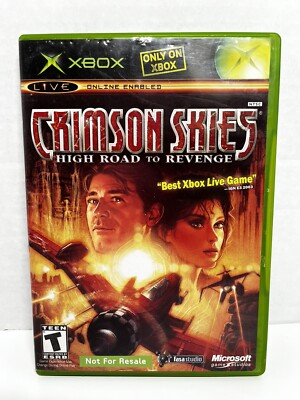 Crimson Skies: High Road to Revenge (Microsoft Xbox, 2004) No Manual Tested
