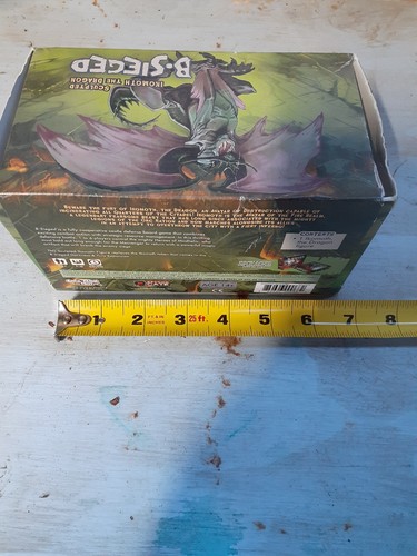 B-Sieged BSG004 CMON Dragon Miniature 6 Inches Wide Green Sculpted Ikomoth - Picture 7 of 10
