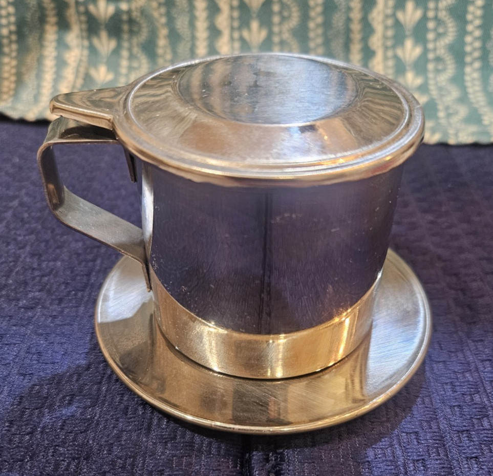 Stainless Steel Vietnam Vietnamese Coffee Simple Drip Filter Maker.
