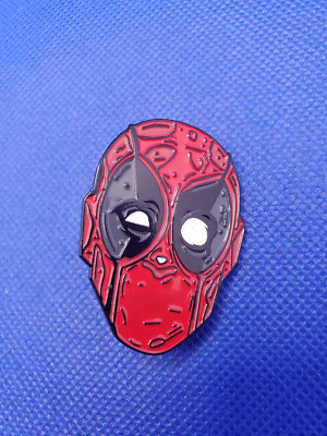 DEADPOOL Super Hero Head Cloisonné Pin Marvel Evergood Pin Wizard