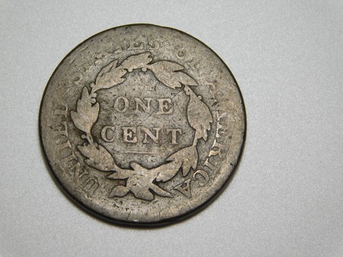 OLD US COPPER COINS 1819 CORONET HEAD LARGE CENT - Picture 5 of 7