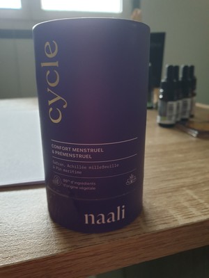 Complément Naali Cycle Confort Menstruel – Saveur Fruits Rouges, 18ml, Valable Jusqu’à 03/2025