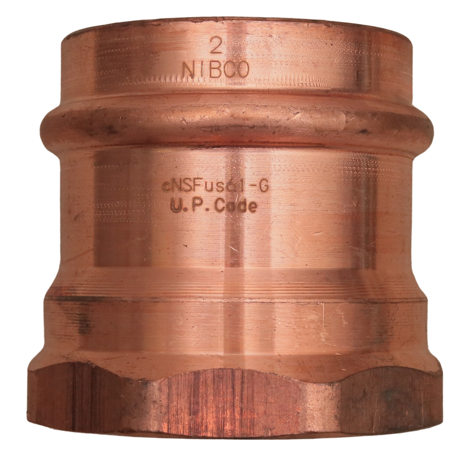 NIBCO 2 Inch Copper Press X Female Adapter Leak Detection PC603 9026150PC
