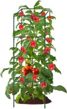 Metal Tomato Cages for Garden - 66X16.5X16.5 Inches Tomato Trellis for Raised Ga