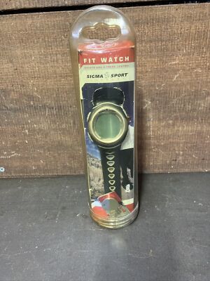 Vintage Sigma Sport Fit Watch / Pulse Computer-New Old Stock-