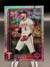 2025 Topps Series 1 Celebration - Carlos Correa Confetti #275 Twins
