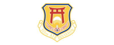 4'' air force 315th air division squadron bumper sticker decal usa made