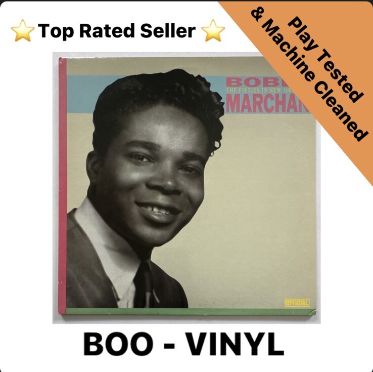 Bobby Marchan The Fifties in New Orleans Lp Vinyl Record Ex / Ex Condition