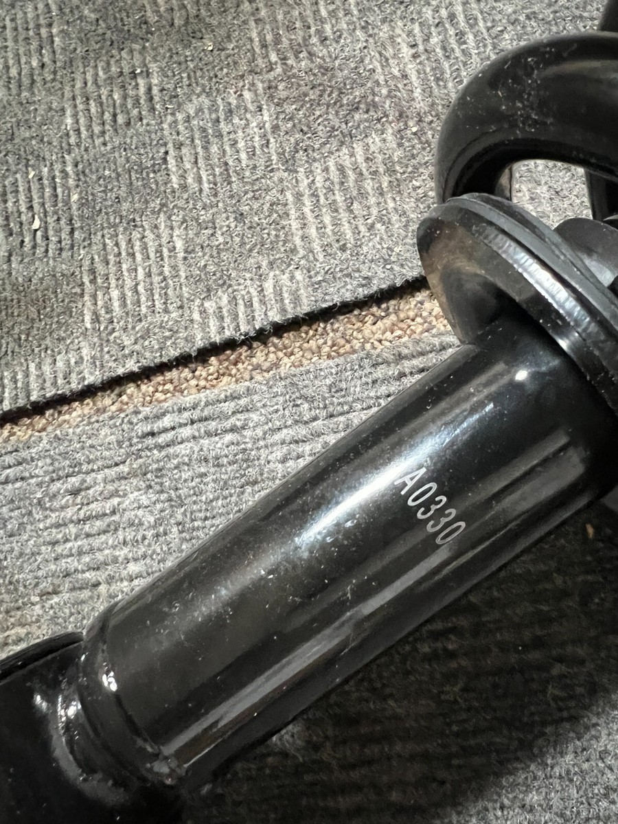 Pair of Front Strut Heavy Duty Black A0330 TSSCSC-0068 Quick Strut