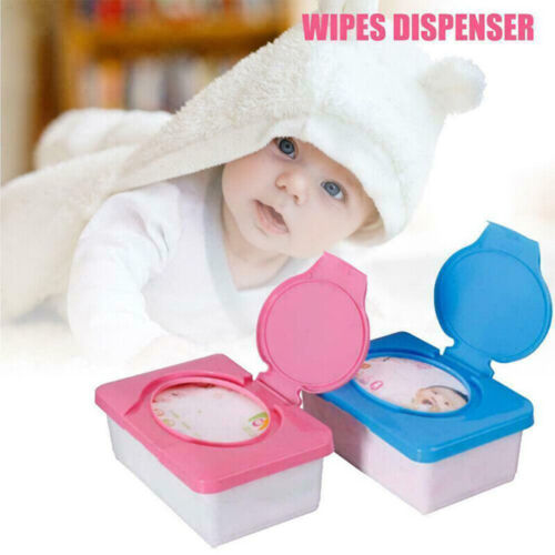 Feucht Seidenpapier-Etui Baby Feuchttücher Serviette Aufbewahrungsbox Halter Behälter Büro Auto - Bild 5 von 12
