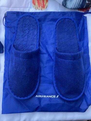 Air France Business Class Amenity Travel Slippers New