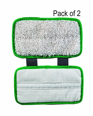 2X  Replacement Pads for Shark Sonic Duo Wood & Hard Floor Microfiber SP1000 ZZ