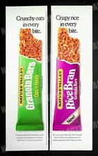 Nature Valley Granola + Rice Bran Bars 1990 Trade Print Magazine Ad Poster ADVRT