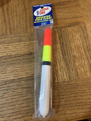 Little Joe Weighted Pole Float 7 -BRAND NEW-SHIPS SAME BUSINESS DAY AFW107