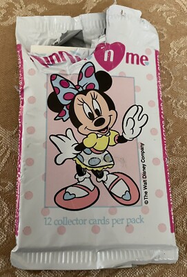 Vintage DISNEY Minnie 'n Me Collector Cards-12 Cards Per Pack