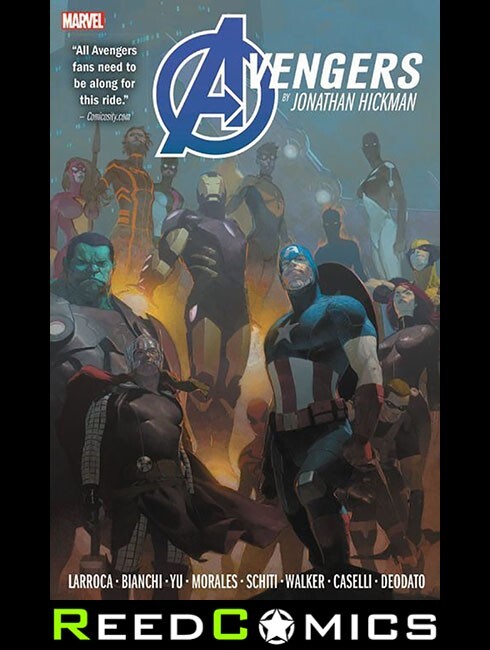 AVENGERS BY JONATHAN HICKMAN OMNIBUS VOLUME 2 HARDCOVER RIBIC COVER (1088 Pages)