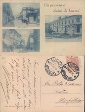 LUCERA, 3 VEDUTE MOLTO MA MOLTE BELLE,R@R@,PRIMI 900-PUGLIA-(FG)FP/VG-47184
