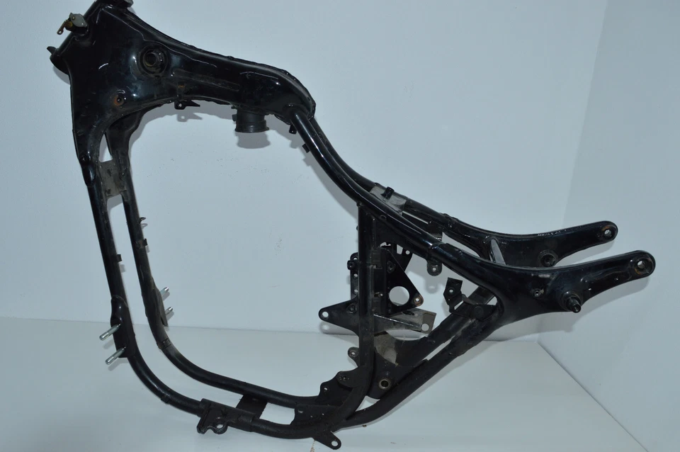 YAMAHA VIRAGO XV 250 3LW RAHMEN MIT PAPIEREN MOTORRADRAHMEN FRAME - Bild 2 von 4