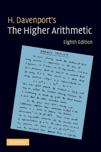 H. Davenport The Higher Arithmetic (Tascabile)