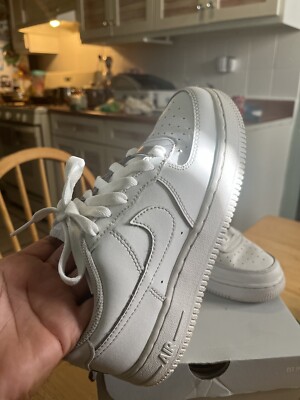 Size 4.5 - Nike Air Force 1 White | eBay
