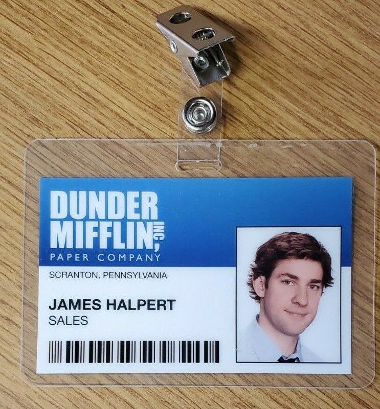 The Office Dunder Mifflin Paper Company Costume/Uniform Patch 4