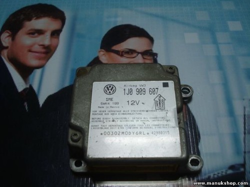 Airbagsensor Airbagsteuergerät Passat 3B2 1J0909607 1JO909607 SIEMENS 5WK4199