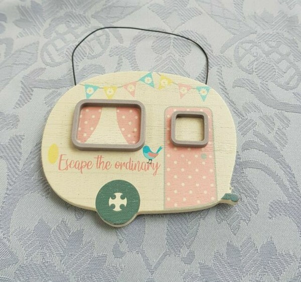 This Is Our Happy Place Glamping Camping Caravan Shabby Chic Mini