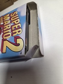 Super Mario Bros 2  NES 3 Screw Rev-A Cib Minty Box 🔥 