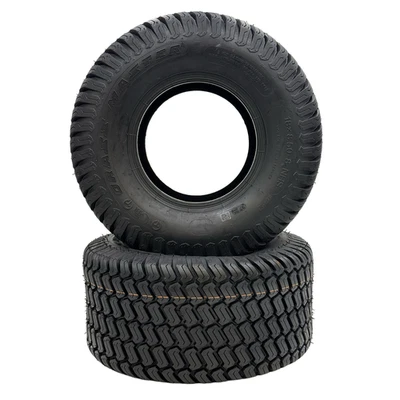 HOOSIER WHEEL Set of 2 - 18x8.50-8 2Ply Grass Master Tire