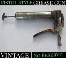 ✨VINTAGE✨ 12" Small Grease Gun - Pistol Type - VTG TOOL & Workshop Equipment 