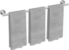 USHOWER 30 Inch Towel Bar Brushed Nickel SUS304 Stainless Steel Bathroom Rack US