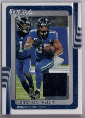 2025 Panini Donruss - Donruss Threads Jonathan Taylor #DTH-JTR (MEM)