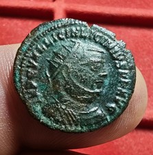 Antike r&ouml;mische M&uuml;nze, sehr sch&ouml;ner  Follis von Licinius I (E12)