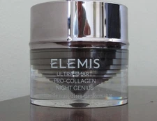 Elemis Ultra Smart Pro-Collagen Night Genius 50ml 1.6 fl. oz.     Exp 2027