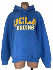 Vintage Y2K UCLA Bruins Russell Athletic Mens Large Pullover Hoodie Baby Blue