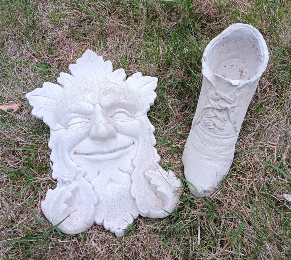 "De colección 10"" Carruth Studio Hombre Verde Placa de Cemento y Cemento Victoriano Dama Zapato" Foto 2 de 4