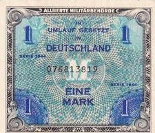 Ro. 201a) / AMB-2a) - 1 Mark - Alliierte - KN 9st