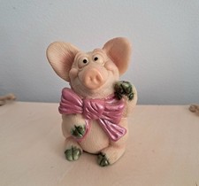 Piggin' Special Collectable Figurine 1996 David Corbridge Pig Ornament Vintage