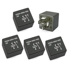 5 Packs V23234-A0004-X055 Relay, 24V 40A 5 Pins, Automotive Relay