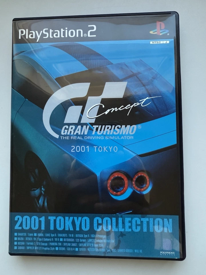 Gran Turismo Concept 2001 Tokyo CIB PlayStation 2 PS2 Japón Vendedor de Estados Unidos Probado Foto 2 de 4