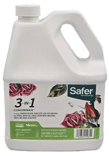 Safer Brand 3-in-1 Garden Fungicide/Insect Killer 1 Gallon Concentrate OMRI