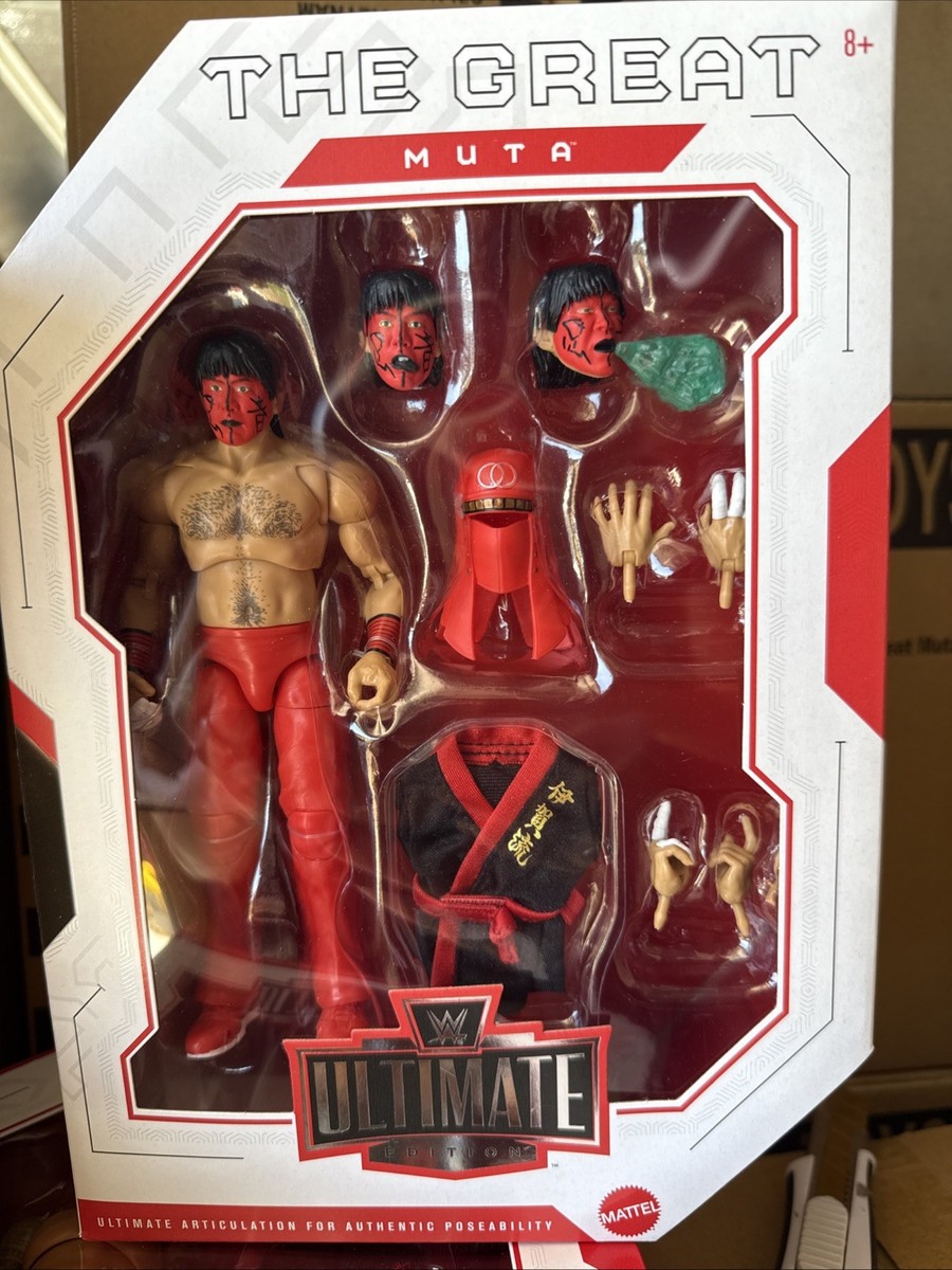 WWE WCW グレート・ムタ　ULTIMATE mattle WWE Mattel Great Muta Ultimate Edition Series 25 Action