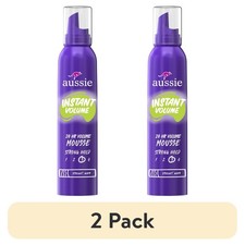 2 pack Aussie Instant Volume Mousse, 24-Hour Volume Mousse, 6 oz