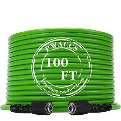 #ad （Z8L）3600 PSI Kink Resistant Pressure Washing Extension Hose 100 FT x 1 4quot; $29.99