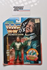 1990 Hasbro WWF SIGNED Ted Dibiase Million Dollar Man Series 2 Wrestling Figure
