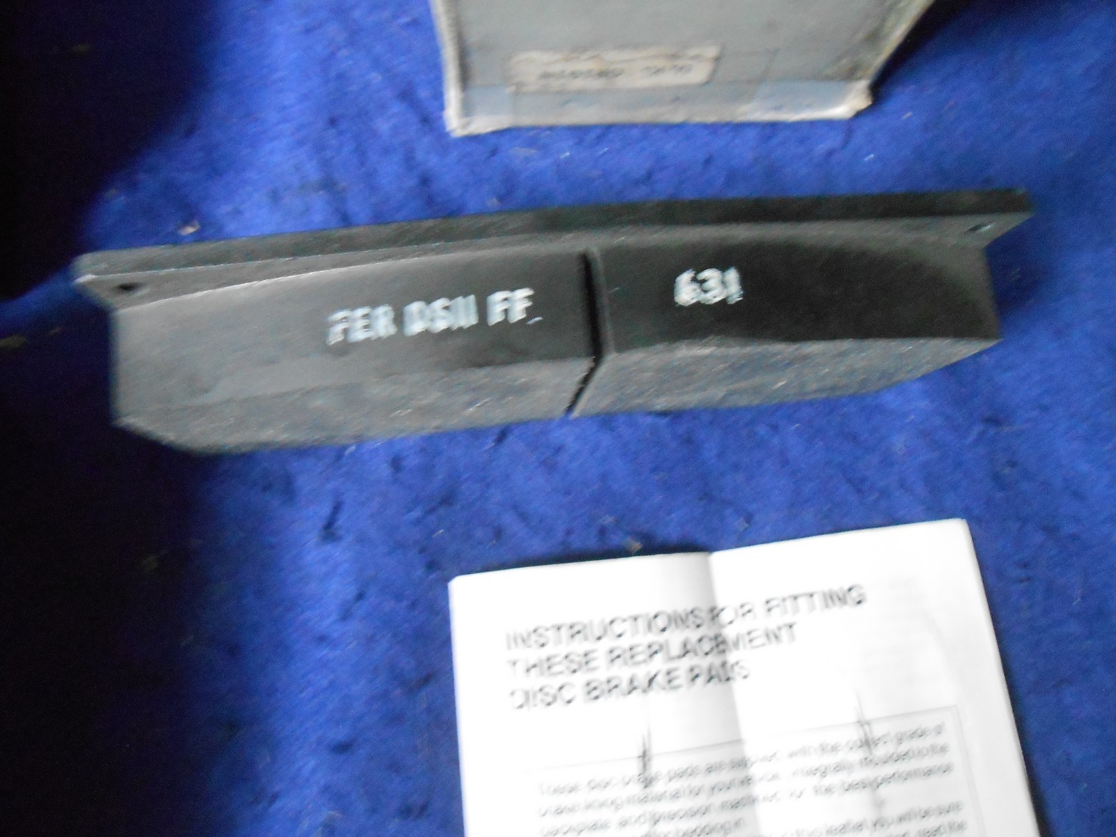 NOS Ferodo Racing Only Brake Pad Set Porsche Aston BMW McLaren FRP302-DS11